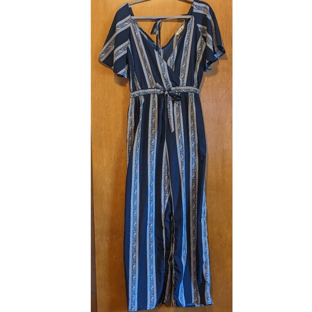 Navy Jumpsuit